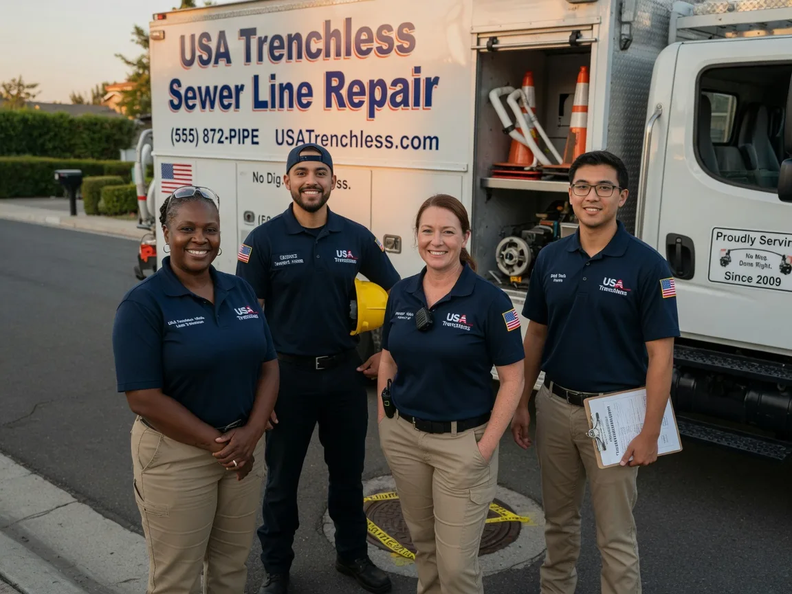Sewer Line Repair company in Crowder, MS